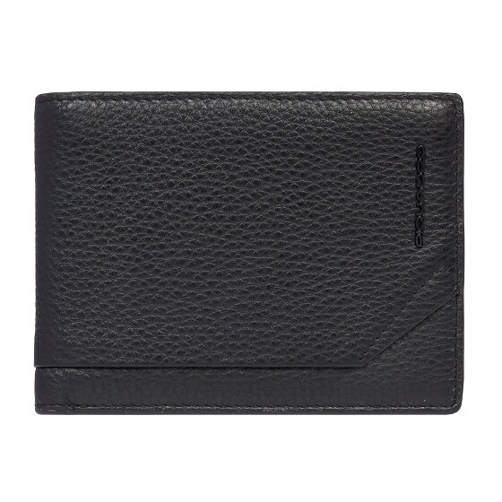 Piquadro Than Portemonnee RFID-bescherming Leer 12.5 cm