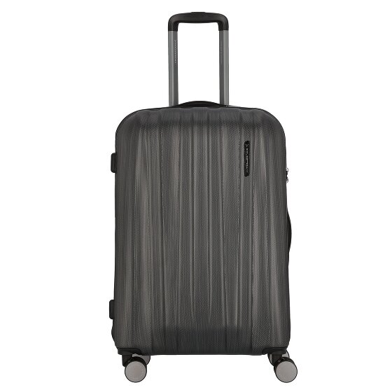 Polestream Moonrock 4 wielen Trolley M 69 cm met uitbreidingsplooi