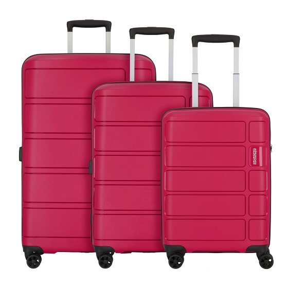 American Tourister summer splash 4 wielen Kofferset 3-delig