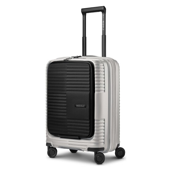 Redolz Essentials 17 2.0 4 wielen Cabinewagen 55 cm Laptopvak met uitbreidingsplooi