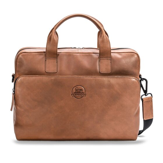 Farmhood Nashville Koffer Leer 39 cm Laptop compartiment