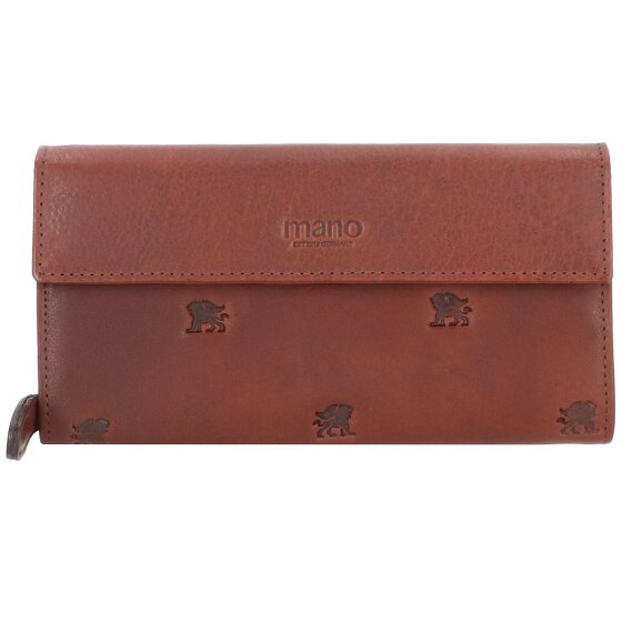 mano Don Leon Leren Portemonnee 18,5 cm