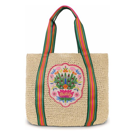 Oilily Straw Shopper Tas 49 cm