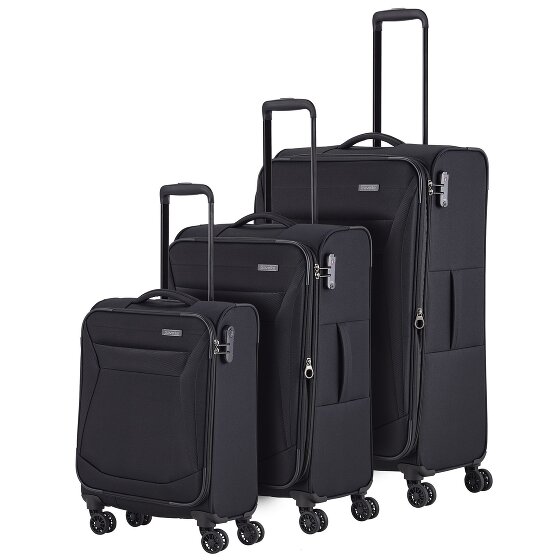Travelite Chios 4 wielen Kofferset 3-delig met uitbreidingsplooi