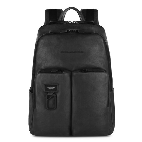 Piquadro Harper Rugzak RFID Leer 40 cm Laptopcompartiment