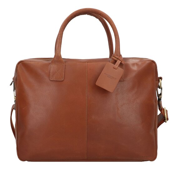 Burkely Vintage Taylor aktetas leer 40 cm laptopcompartiment