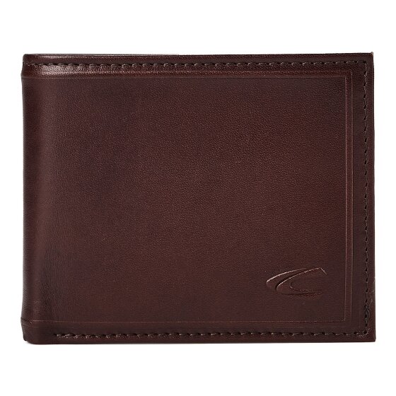 camel active Wood Portemonnee RFID-bescherming Leder 10.5 cm