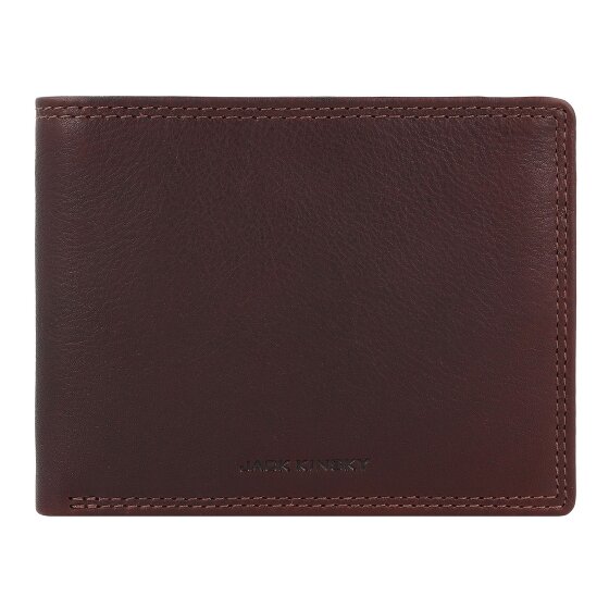 Jack Kinsky Portemonnee RFID-bescherming Leer 12 cm