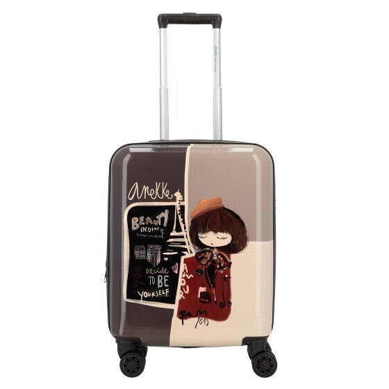 Anekke Viaje 4 wielen Cabinewagen 55 cm met uitbreidingsplooi