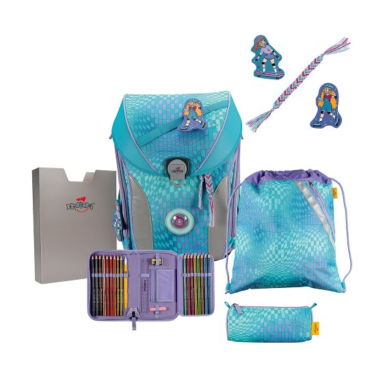 DerDieDas ErgoFlex Max LED Schooltas set 5-delig
