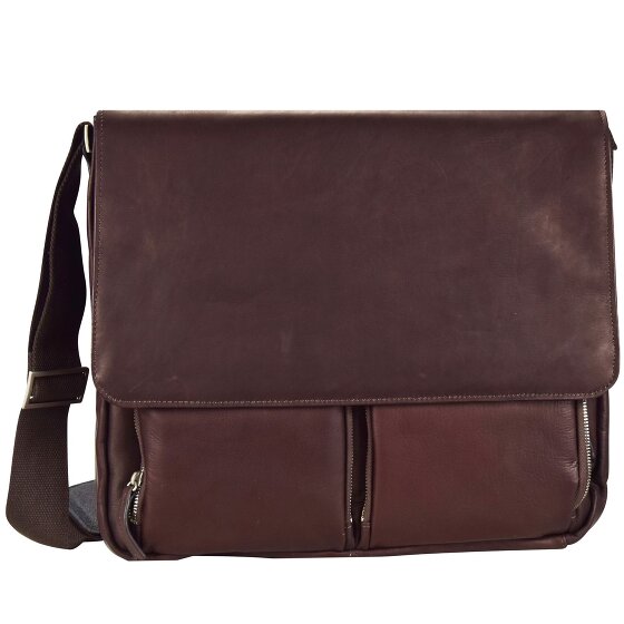 Dermata Messenger Leer 40 cm Laptop Compartiment