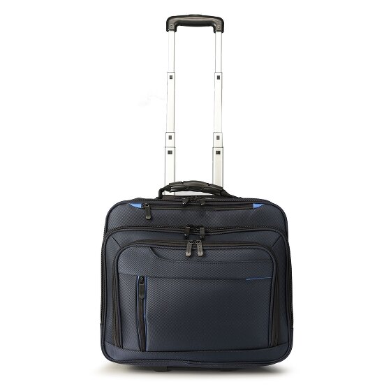 Dermata 2 wielen Zakelijke trolley 38 cm Laptopvak
