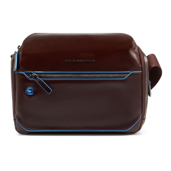 Piquadro Blue Square Schoudertas Leer 27 cm