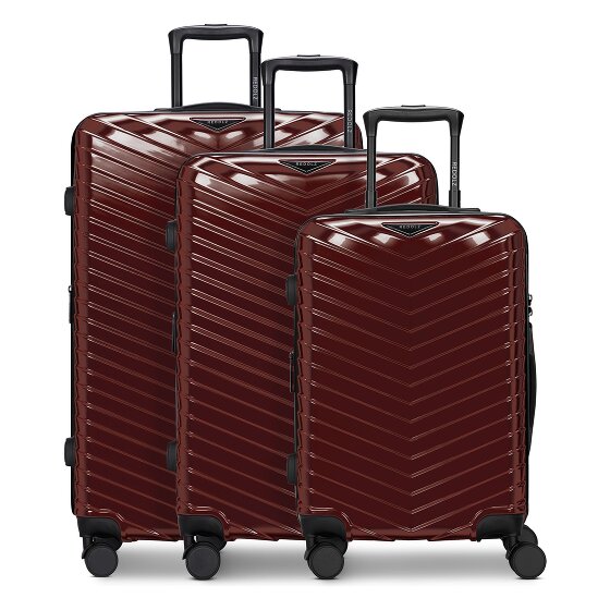 Redolz Essentials 18 4 wielen Kofferset 3-delig met uitbreidingsplooi