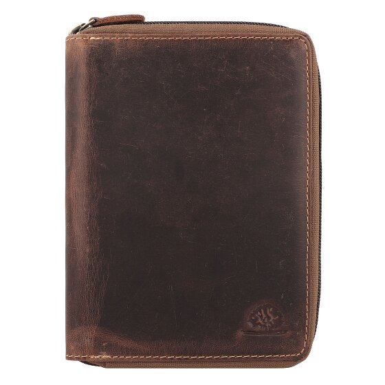 Greenburry Vintage Identiteitskaart etui Leer 9.5 cm