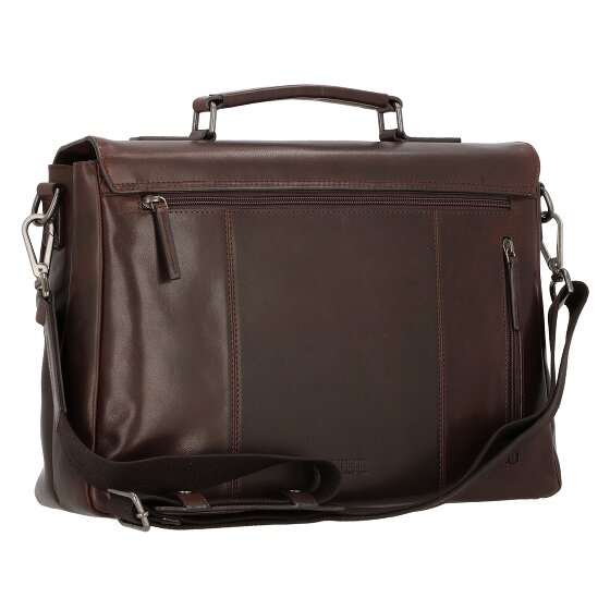 Leonhard Heyden Roma aktetas Leer 40 cm Laptopvak