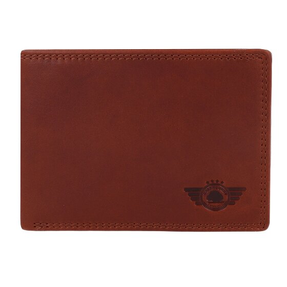 Greenburry Vintage Portemonnee RFID-bescherming Leer 12.5 cm