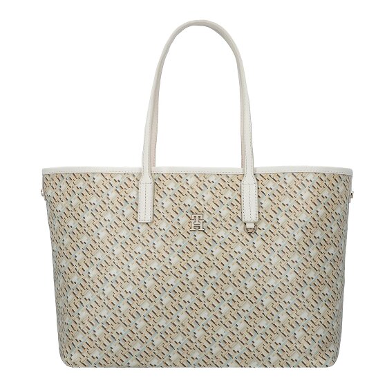 Tommy Hilfiger TH Monoplay Leather Shopper Tas 36 cm