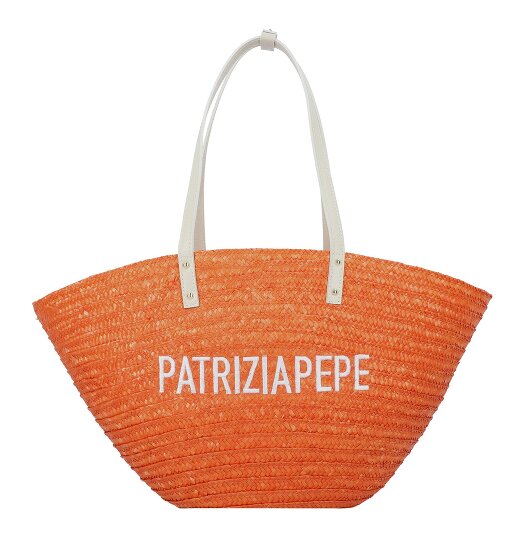 Patrizia Pepe Summer Straw Shopper Tas 51 cm
