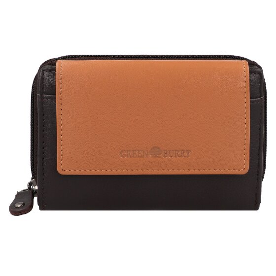 Greenburry Nappa Portemonnee RFID-bescherming Leer 14 cm