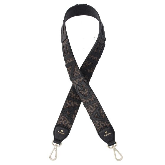 AIGNER Leren schouderriem 90 cm