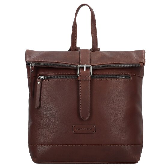 Jack Kinsky Montreal Stad rugzak Leer 29 cm Jack Kinsky Montreal Stad rugzak Leer 29 cm