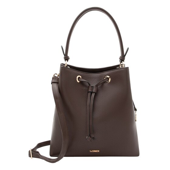 L.Credi Ebbenhouten buideltas 28 cm