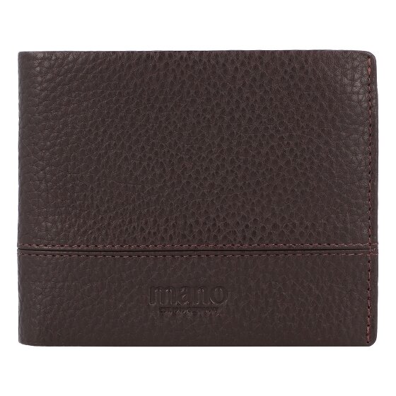 mano Don Tommas Leren Portemonnee 11,5 cm