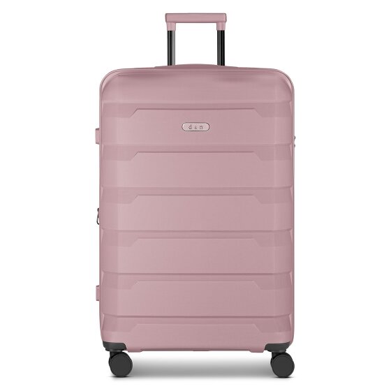 d&n South Dakota 4 wielen Trolley L 76 cm met uitbreidingsplooi