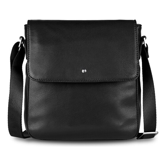 bugatti Black Magic Schoudertas Leer 22 cm