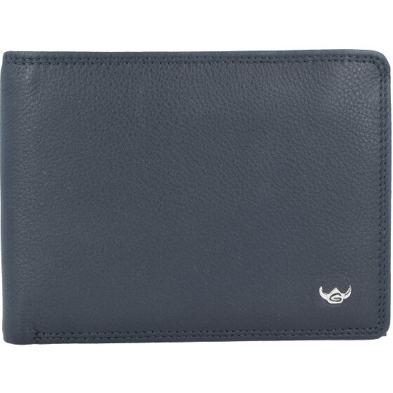 Golden Head Polo RFID Bescherm Portemonnee Leder 12,5 cm