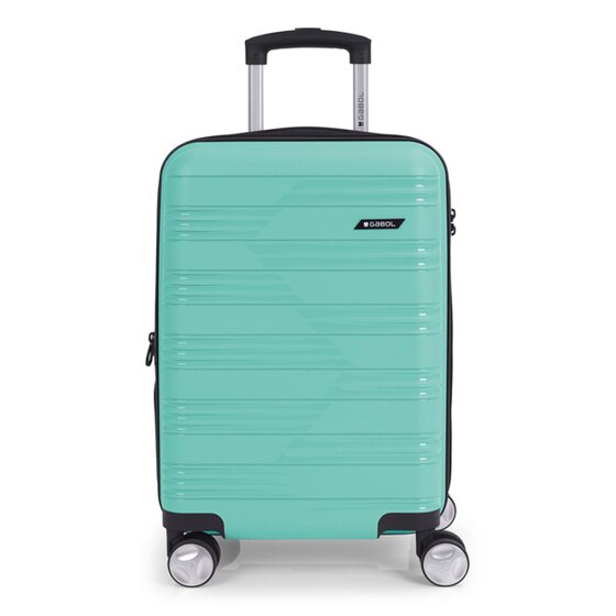 Gabol Uyiko 4 wielen Cabinewagen 54 cm met uitbreidingsplooi