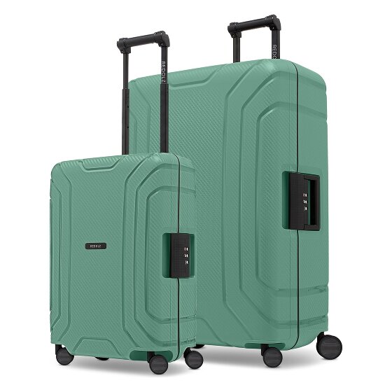 Redolz Essentials 15 4-wiel 15 kofferset 2 stuks met driepuntsluiting