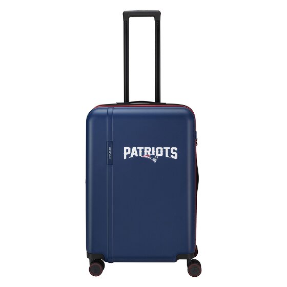 Travelite travelite x NFL 4 wielen Trolley M 67 cm met uitbreidingsplooi
