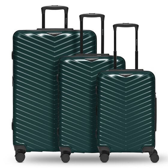 Redolz Essentials 18 4 wielen Kofferset 3-delig met uitbreidingsplooi