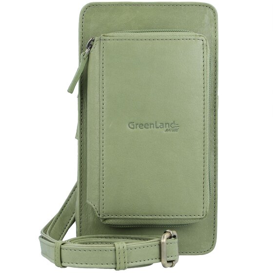 Greenland Nature Natuur Zacht Mobiel Tasje Portemonnee Leer 11 cm