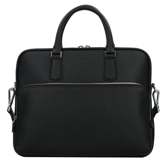 Boss New Crosstown Koffer Leer 38 cm Laptop compartiment