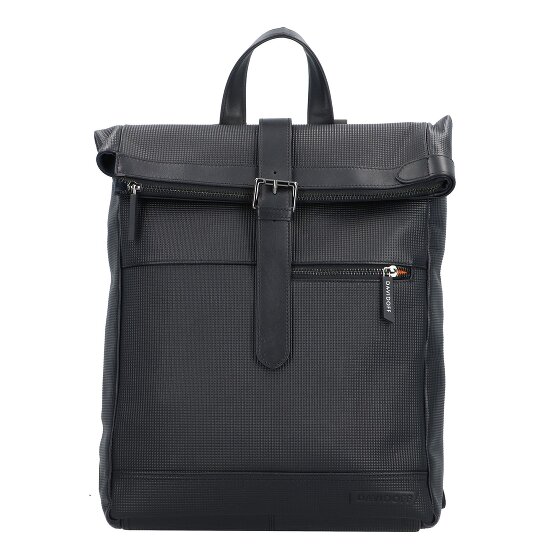 Davidoff Paris Dagrugzak Leer 38 cm Laptop compartiment