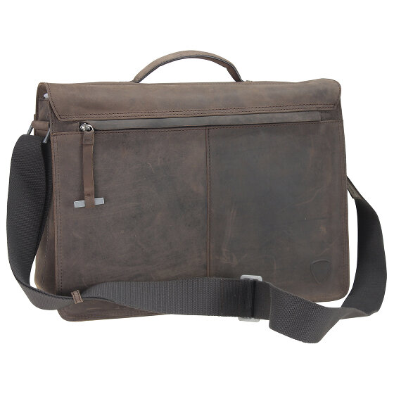Strellson Richmond Messenger Leder 40 cm Laptopcompartiment