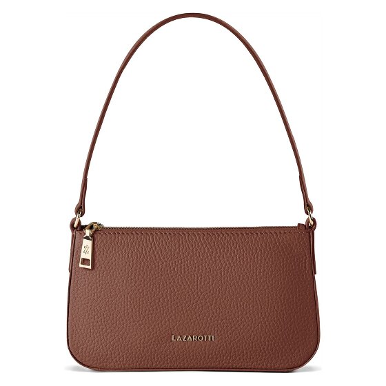 Lazarotti Bologna leeren pochette schoudertas 22 cm