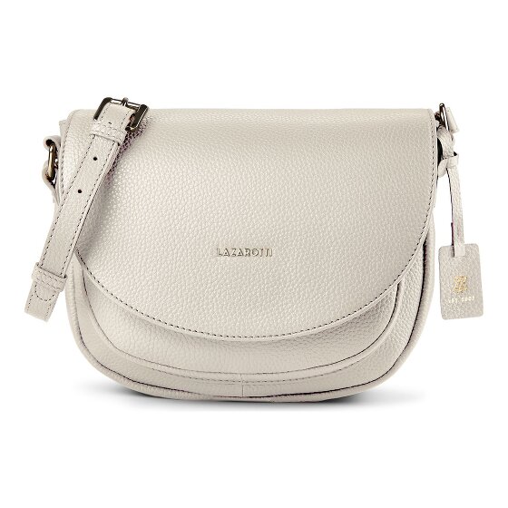 Lazarotti Bologna Leather XL Crossbody tas van leer 27 cm