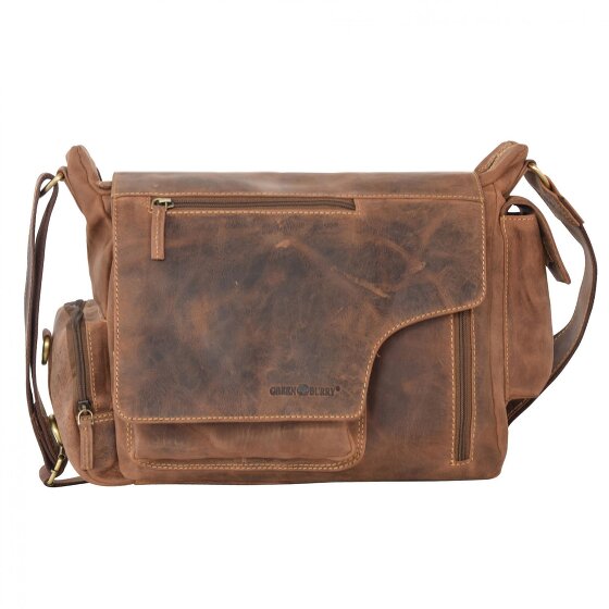 Greenburry Vintage Messenger II Leer 39 cm