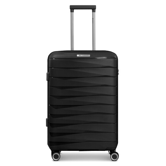 Franky London 4 wielen Trolley M 65 cm met uitbreidingsplooi