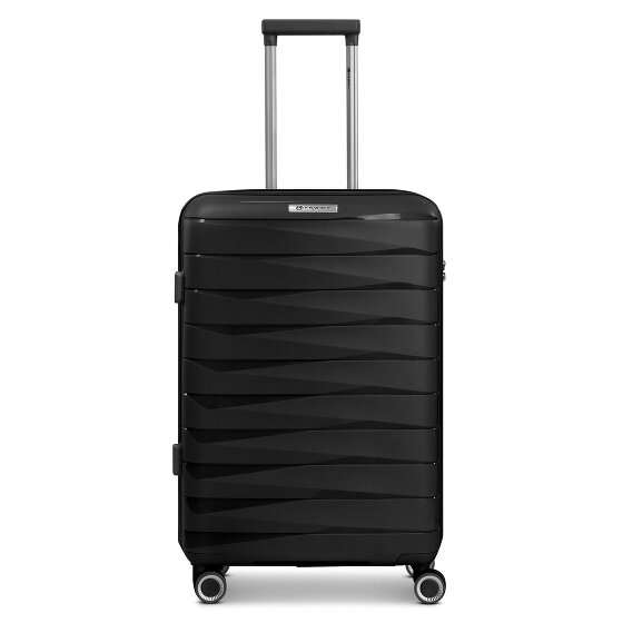 Franky London 4 wielen Trolley M 65 cm met uitbreidingsplooi