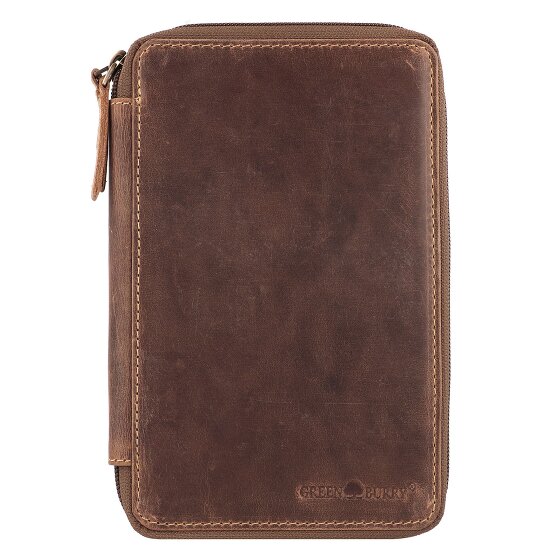 Greenburry Vintage Potloodetui Leer 13 cm