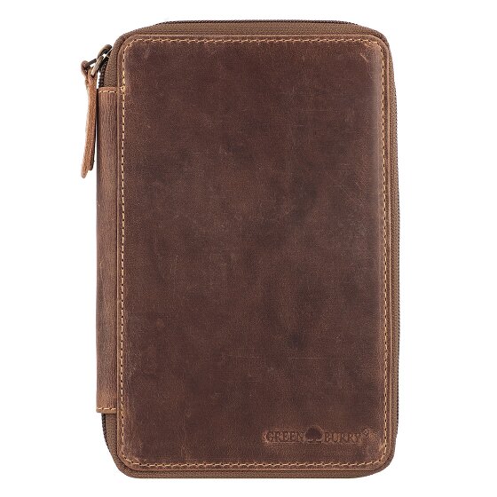 Greenburry Vintage Potloodetui Leer 13 cm