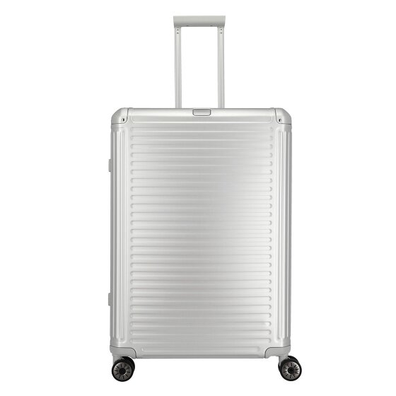 Travelite Next Trolley met 4 wielen, Aluminium, 77 cm