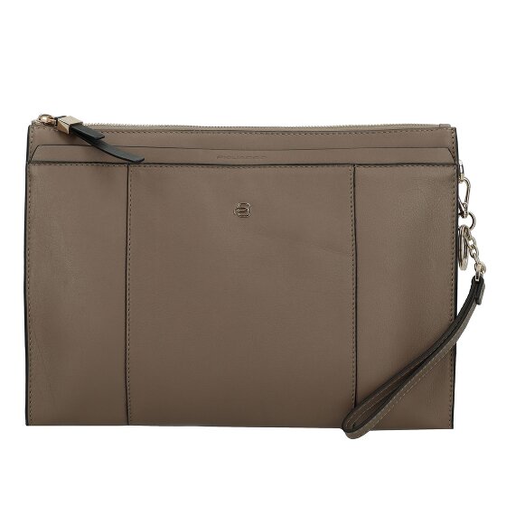 Piquadro Cirkel tablet clutch tas leer 30,5 cm