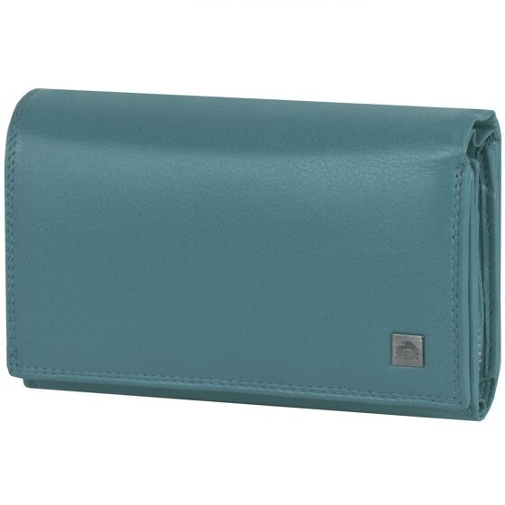 Greenburry Sponsachtig portefeuille leer 15,5 cm