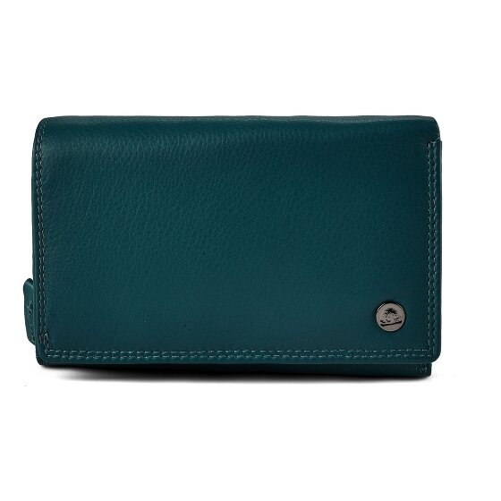 Greenburry Sponsachtig portefeuille leer 15,5 cm